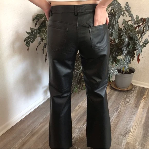 EUC Newport News leather pants - Picture 2 of 5